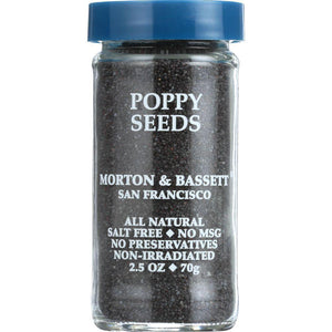 Morton & Bassett - Poppy Seed, 2.5 Oz - Pack of 3