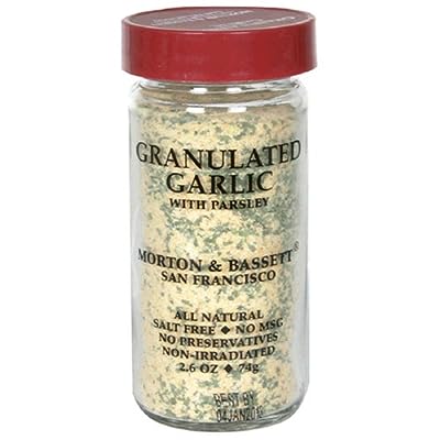 Morton & Bassett - Spice Garlic Granulated Organic, 2.6 Oz - Pack of 3