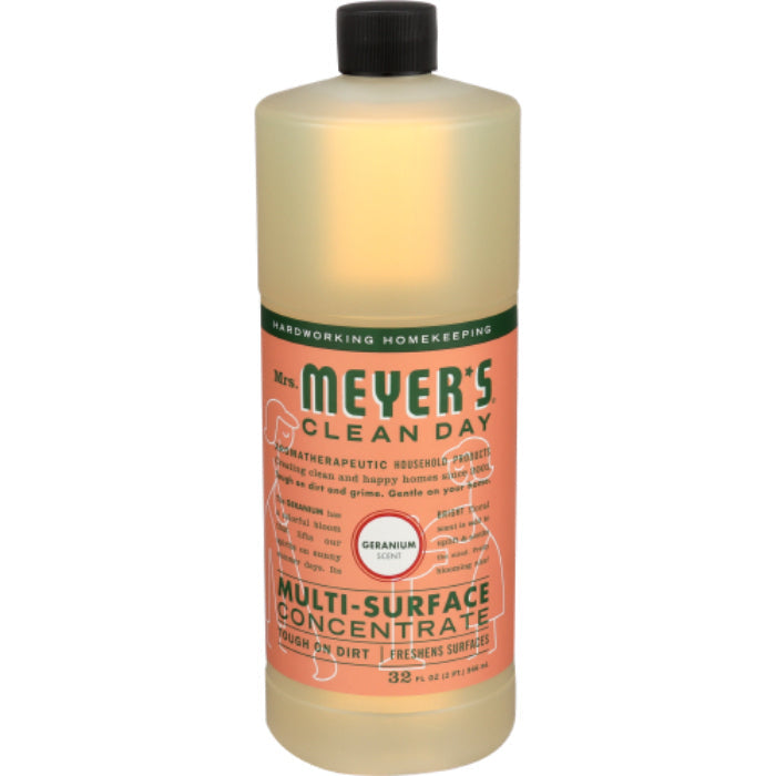 Mrs Meyers Clea - Multi-Surface Cleaner - Geranium, 32oz (Pack of 6)