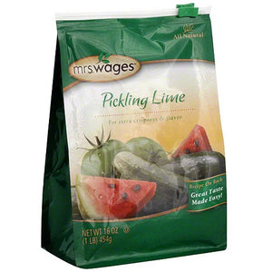 Mrs Wages Mix Pickling Lime 16 Oz - Pack of 6