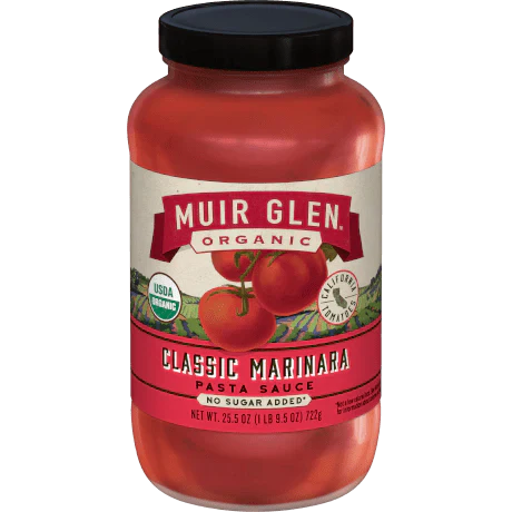 Muir Glen Sauce Pasta Marinara 23.5 Oz - Pack of 12