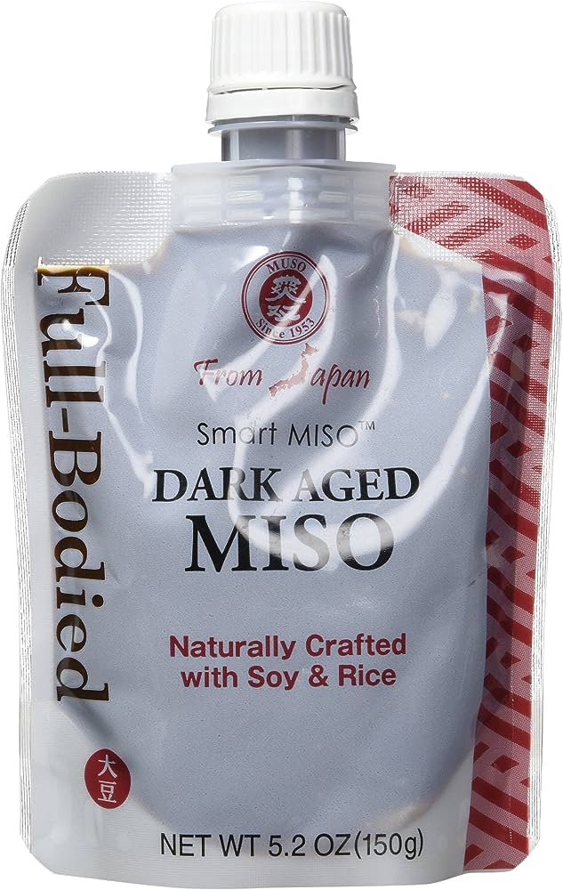 Muso From Japan Miso Dark Aged 5.2 Oz - Pack of 6