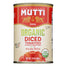 MUTTI TOMATOES DICED 14 OZ - Pack of 6