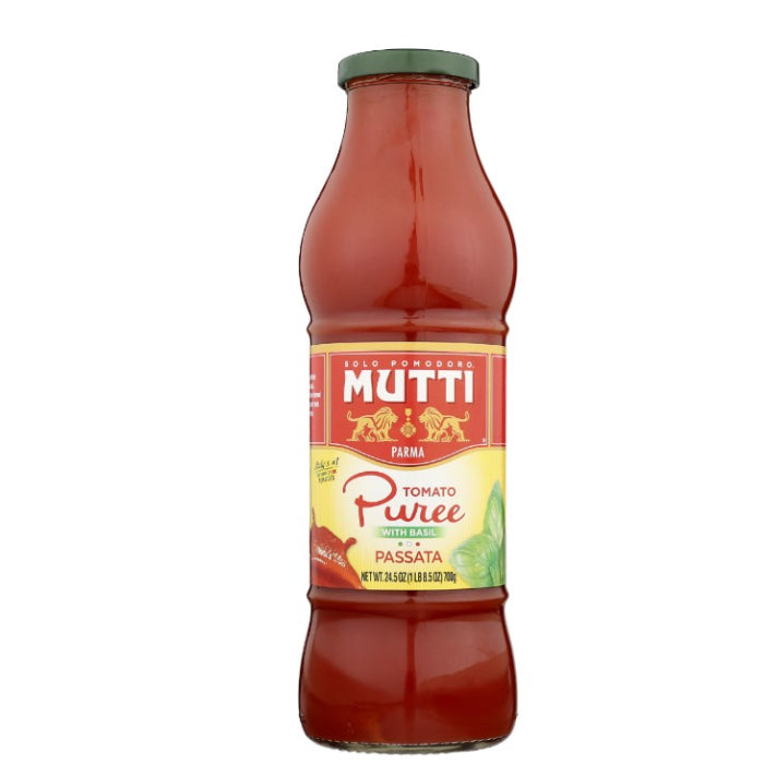 MUTTI TOMATO PUREE BASIL PASSATA 24.5 OZ - Pack of 12