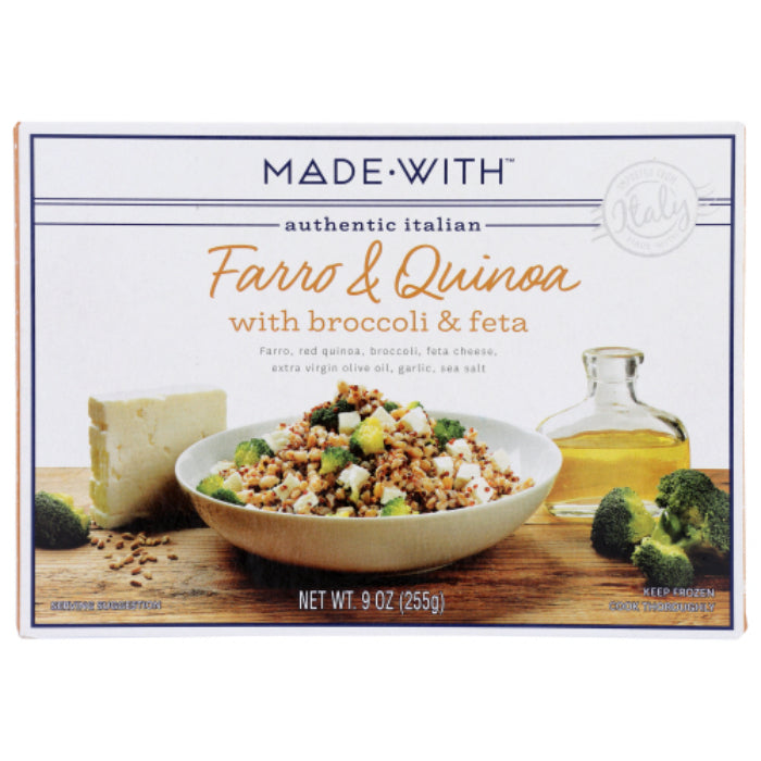 Made With - Entree Quinoa Broccoli Feta 9 Oz