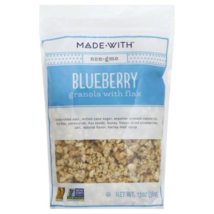 Made With - Granola Blueberry Flax, 13 Oz - Pack of 6