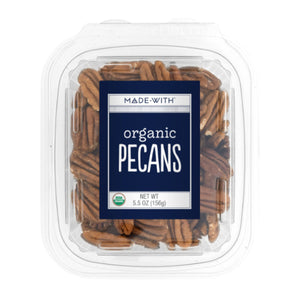 Made With - Organic Pecans Tub, 5.5 Oz - Pack of 12