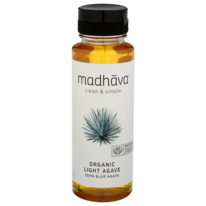 MADHAVA - AGAVE NECTAR LIGHT ORG 11.75 OZ - Pack of 6