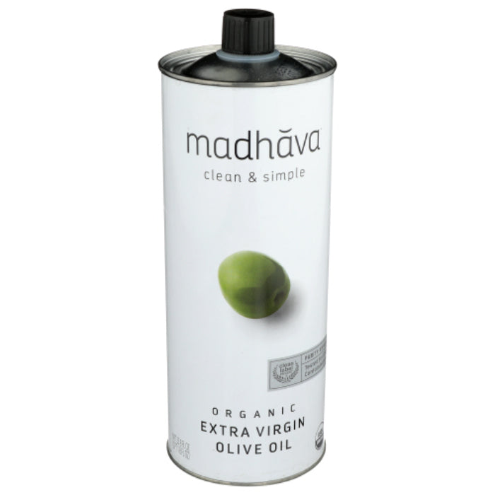 MADHAVA - OIL OLIVE XTRA VIRGIN 1 LT - Pack of 6