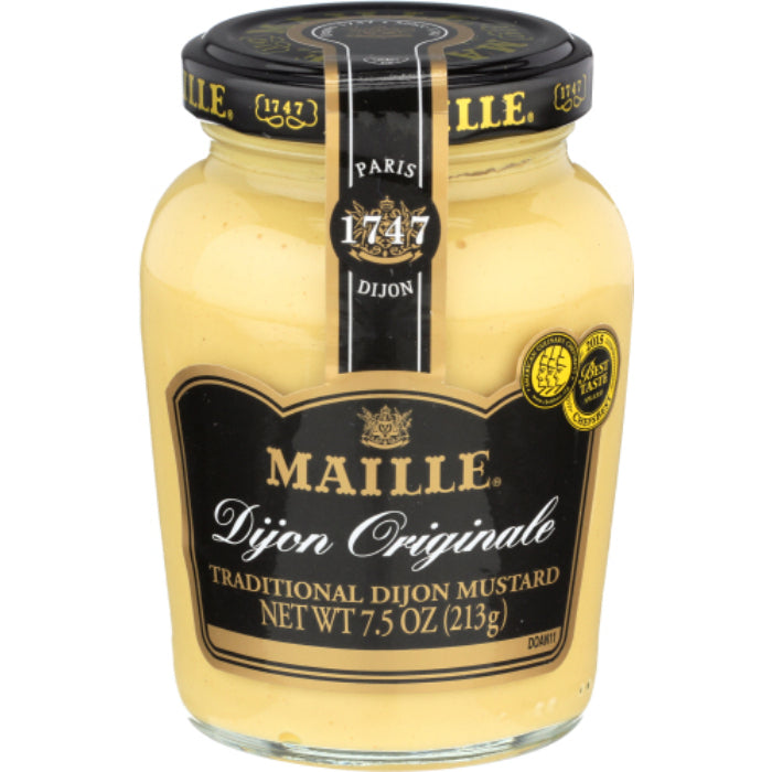 MAILLE - MUSTARD DIJON TRADITIONAL 7.5 OZ - Pack of 6