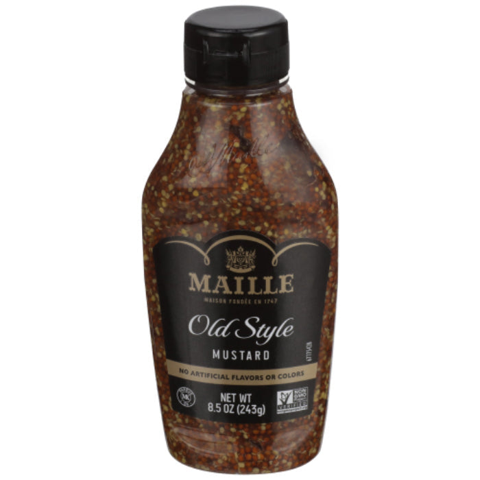 MAILLE - MUSTARD OLD SYTLE SQZ 8.5 OZ - Pack of 6
