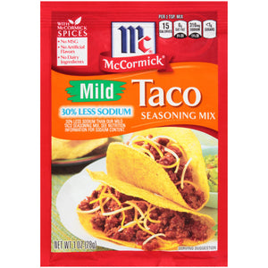 McCormick - Seasoning Taco Mix Mild, 1 oz - Pack of 12