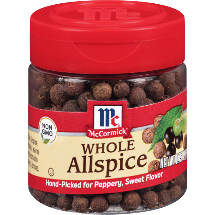 McCormick - Spice Allspice Whole, 0.75 oz - Pack of 6