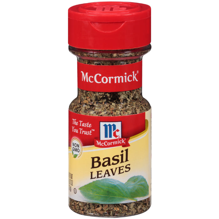 McCormick - Spice Basil Leaves, 0.62 oz - Pack of 6