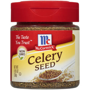 McCormick - Spice Celery Seed Whole, 0.95 oz - Pack of 6