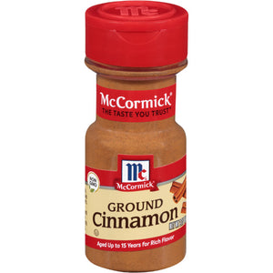 McCormick - Spice Cinnamon Ground, 2.37 oz - Pack of 6