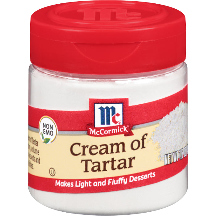 McCormick - Spice Cream of Tartar, 1.5 oz - Pack of 6