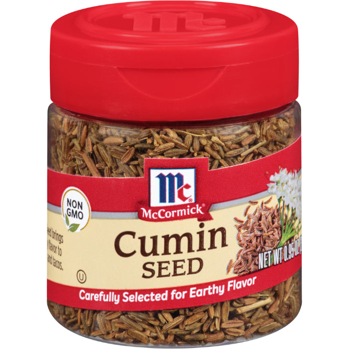 McCormick - Spice Cumin Seed Whole, 0.95 oz - Pack of 6