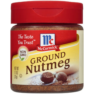 McCormick - Spice Nutmeg, Ground, 1.1 oz - Pack of 6