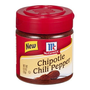 McCormick - Spice Chipotle Chili Pepper, Ground, 0.9 oz - Pack of 6