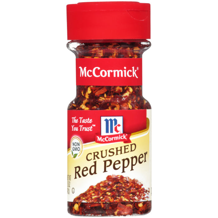 McCormick - Spice Red Pepper, Crushed, 1.5 oz - Pack of 6