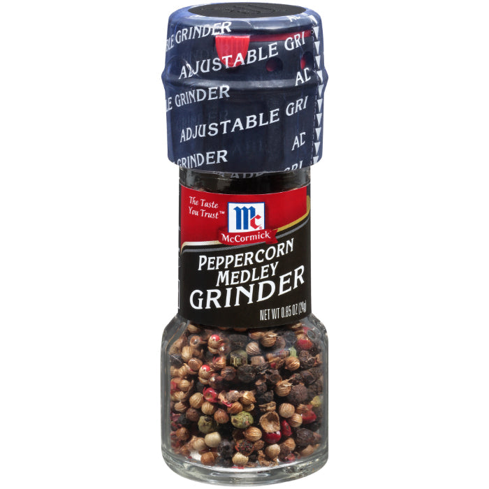 McCormick - Spice Peppercorn Medley, Grinder, 0.85 oz - Pack of 6