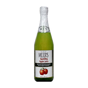 Meier's - Juice Sparkling Apple, 25.4fo | Pack of 12