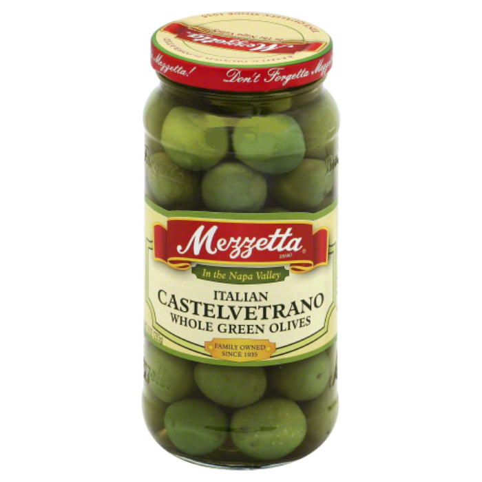 Mezzetta - Olive Castelvetrano Whole, 10 oz - Pack of 6