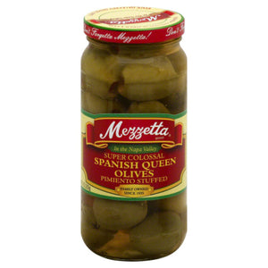 Mezzetta - Olive Colossal Queen Pimento, 10 oz - Pack of 6