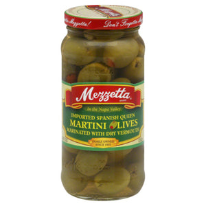 Mezzetta - Olive Martini, 10 oz - Pack of 6