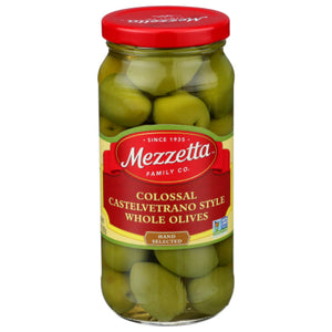 Mezzetta - Olives Whole Castelvetrano, 10 oz - Pack of 6