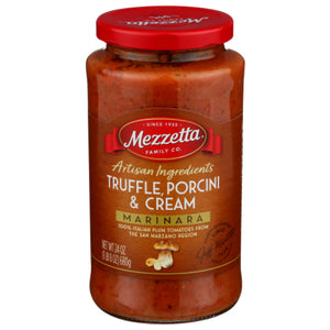 Mezzetta - Sauce Pasta Porcini Truffle, 24 Oz - Pack of 6