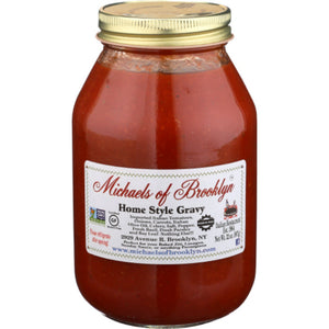 Michaels of Brooklyn - Sauce Home Style Gluten Free, 32 Oz - Pack of 6