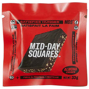 Mid-Day Squares - Bar Almond Crunch, 1.16oz | Pack of 12
