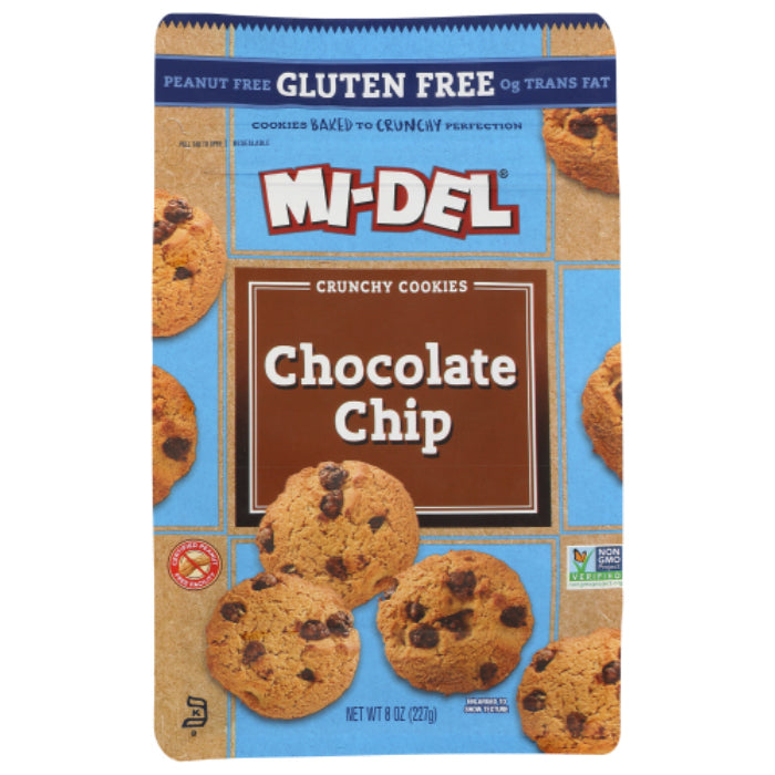 Midel - Cookie GF Mini Chocolate Chip, 8 Oz - Pack of 8