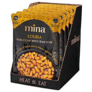 Mina - Stew Morrocan Whte Bean, 10oz | Pack of 6