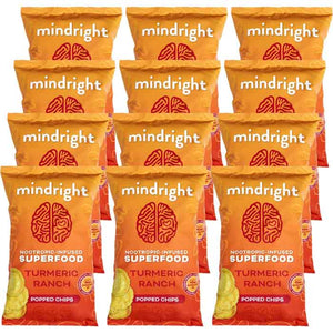 Mindright - Popped Chip Tumric Ranch, 4oz | Pack of 12