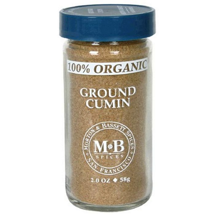 Morton & Bassett Cumin Ground Organic 2 Oz - Pack Of 3