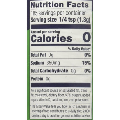 Morton's - Sea Salt & Garlic, 8.5 Oz - Pack of 12