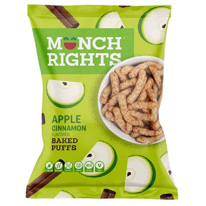 Munch Rights - Puffs Apple Cinnamon, 5.5oz | Pack of 8