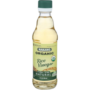 NAKANO VINEGAR RICE NATURAL 12 OZ - Pack of 6