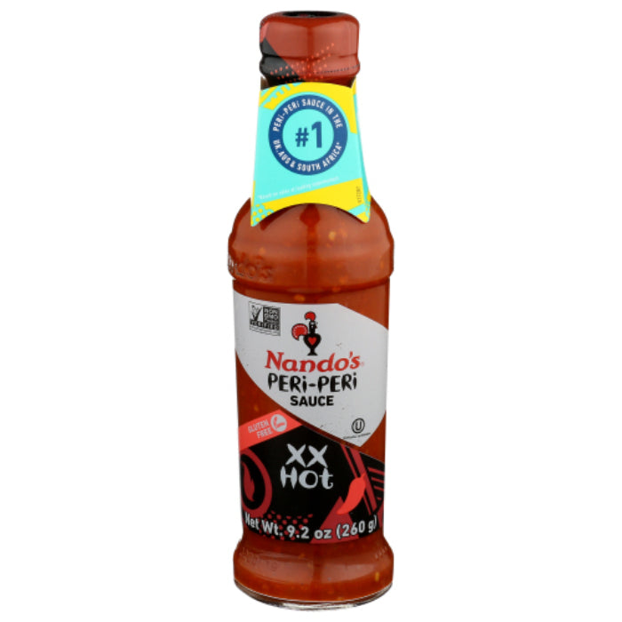 NANDO SAUCE HOT XXHOT PERI PERI 9.2 OZ - Pack of 6