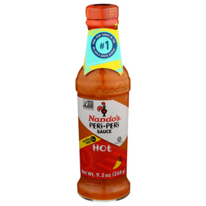 NANDO SAUCE PERI PERI HOT 9.2 OZ - Pack of 6