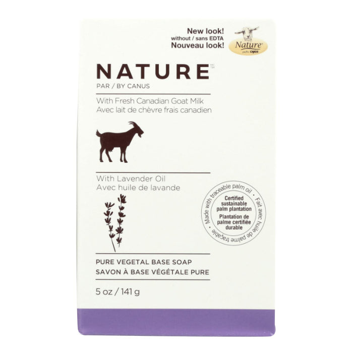 Nature By Canus - Lavender Vegetable-Based Soap Bar 5 Oz - Pack Of 1