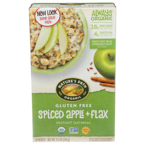 Nature's Path Cereal Hot Gluten-Free Spiced Apple Flax 11.3 Oz - Pack Of 6