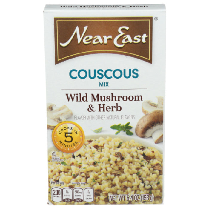 Near East Mushroom & Herb Couscous 5.4 OZ - Pack of 12