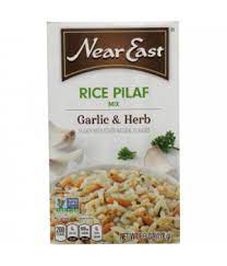 NEAR EAST RICE MIX PILAF GARLIC & HERB 6.3 OZ - Pack of 12