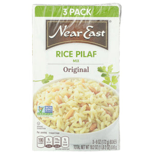 NEAR EAST RICE PILAF 3PK ORIGINAL 18.3 OZ - Pack of 4