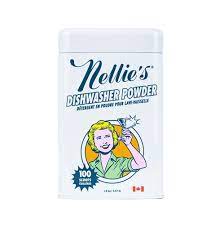 NELLIES ALL NATURAL DISHWASHER POWDER 100 SCOOP 3.5 LB - Pack of 6