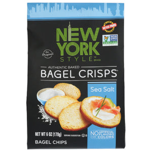 NEW YORK - STYLE BAGEL CRISP SEASALT 6 OZ - Pack of 6